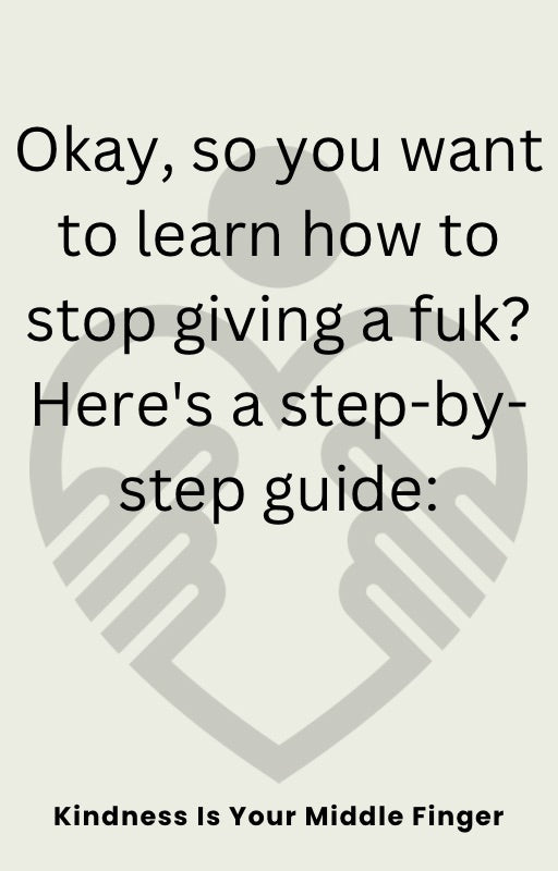 How To Stop Caring So Much | Ebook